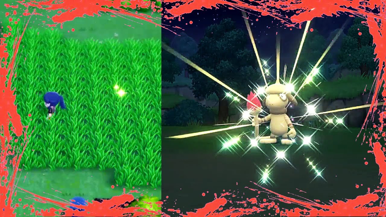 17 Chain Shiny Smeargle - Pokémon Shining Pearl