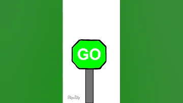 Stop And Go Sign 