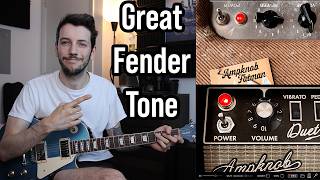The Best Plugin For Fender Clean Tones - Bogren Ampknobs Duet and Fatman Demo