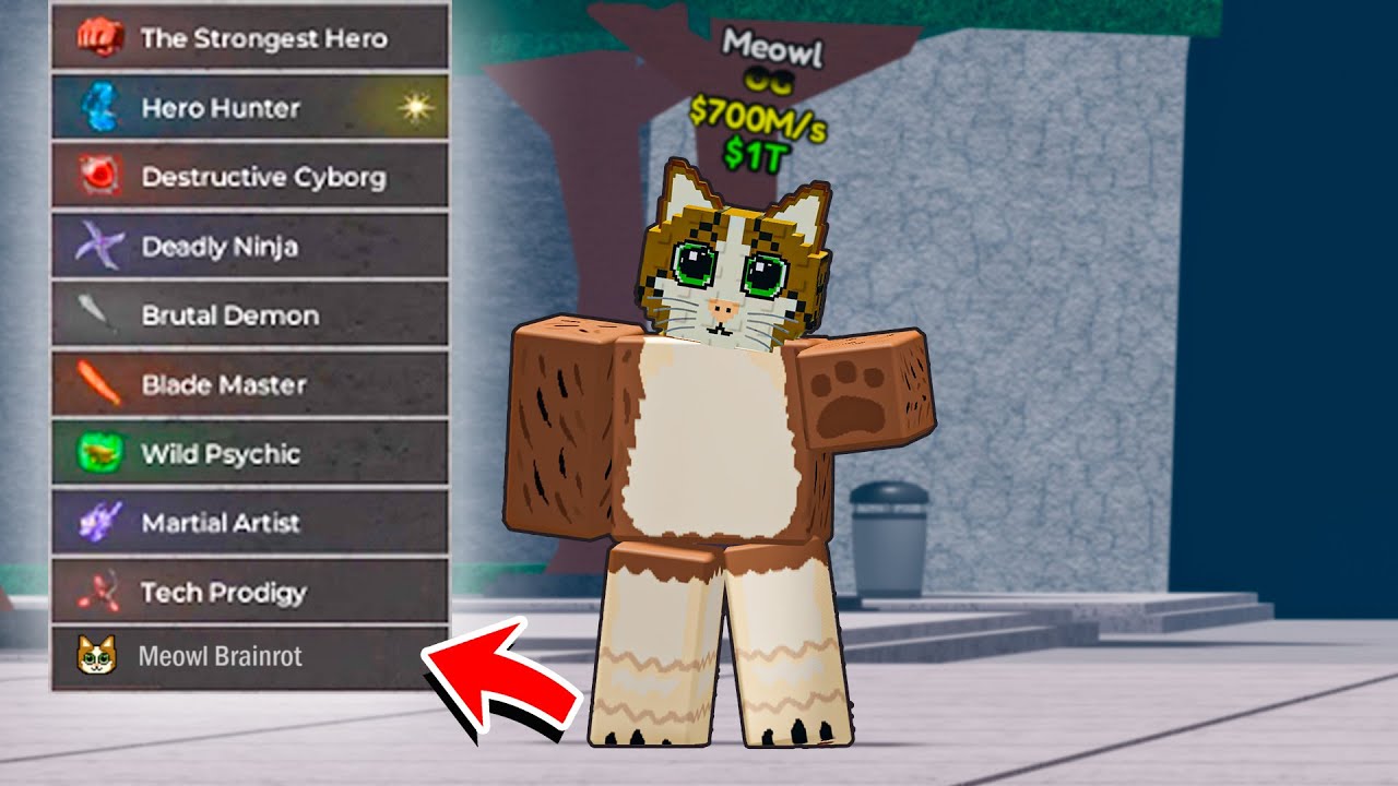 I Trolled TOXICS Pretending To Be MEOWL BRAINROT..😈 | The Strongest Battlegrounds