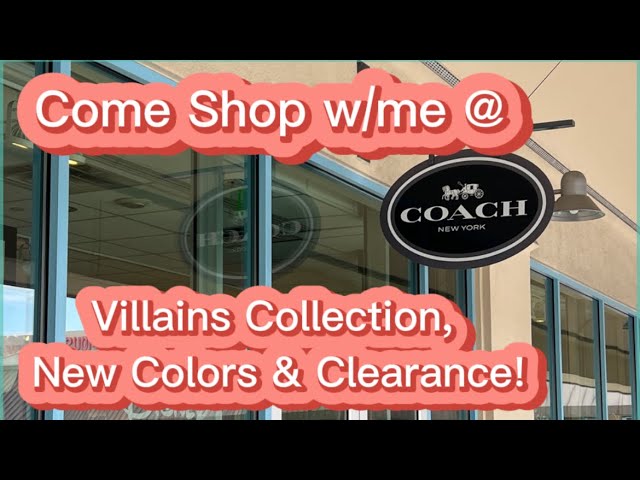 Who's excited? 💚💜 #coach#coachoutlet#disney#disneyvillains#villains#