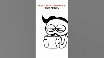 Class Attendance 😅 (Animation Meme) Anim: @cartoonimation  #shorts