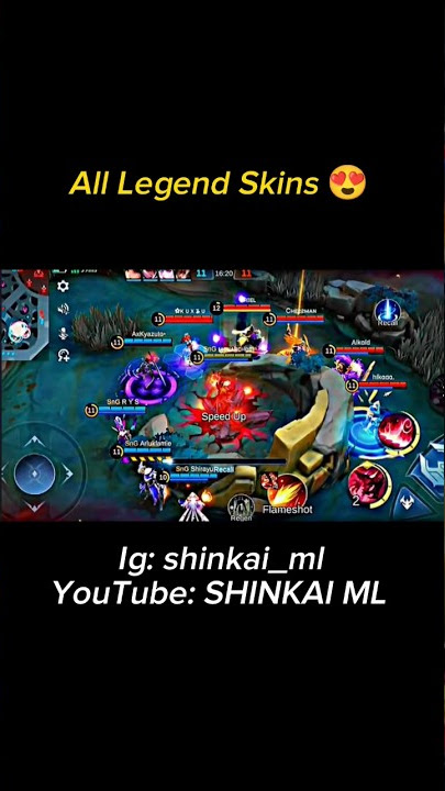 all legend skins mobile legend 😍🔥 #mobilelegends #legendskin #mlbbshorts #mlbb #tiktokmlbb