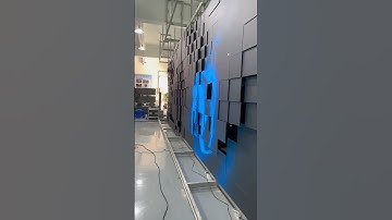 Mechanical matrix screen, breathable screen#denphaledmodule#leddisplay #exhibition #ledpanelrepair