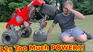 World's HEAVIEST RC Car full speed RAMP = total carnage