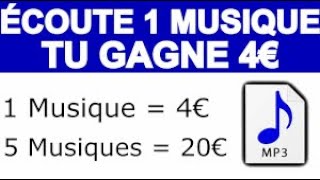 Comment gagner de largent avec de la musique   Argent Paypal 2020