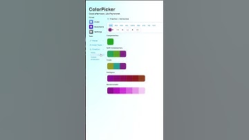 Find new colors with the color harmonies feature in #ColorPicker Max