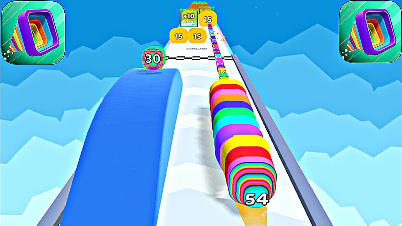 Android runner games gameplay | level 99999 | Satisfying mobile games ...