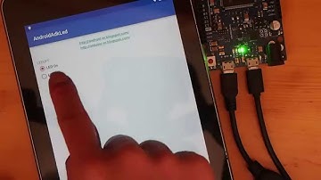 Android control Arduino Due LED, using ADK (Accessory Development Kit)
