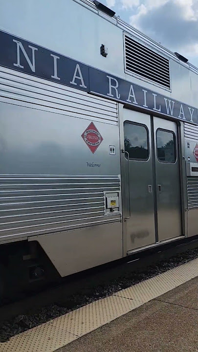 Virginia Railway Express arriving Alexandria Virginia Station