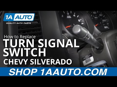 How to Replace Turn Signal Switch 07-13 Chevy Silverado