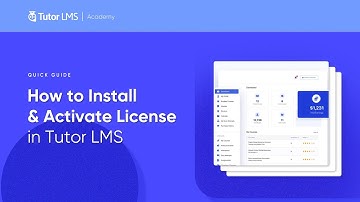 How to Install & Activate License in Tutor LMS [Check Description for Updated Video]