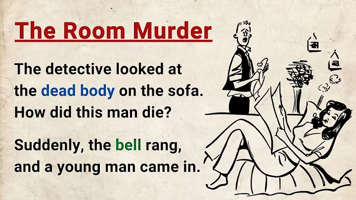 Learn English through Stories Level 3 ★ The Room Murder - Improve your English | English Audio Story