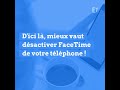 Vous Utilisez FaceTime Faites Attention à Ce Bug mp3
