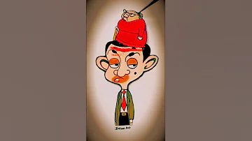 Mr. Bean's mind refresh 30 #shorts #art #viral