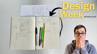 Building SaaS as a Software Engineer: Design Week
