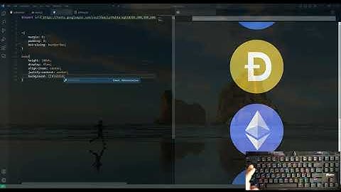 ASMR Programming - Realtime Crypto Price APP - No Talking