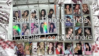 Storing Photocards 7 | ILLIT,  Kep1er, Loona, and more! ASMR