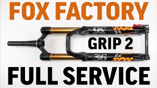 2019 FOX Factory Series 36 FLOAT GRIP 2 Full Service guide for beginners. WEAR your safety glasses!