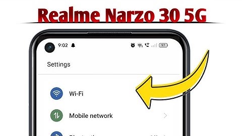 WiFi Not Working on Realme Narzo 30 5G Problem Solved