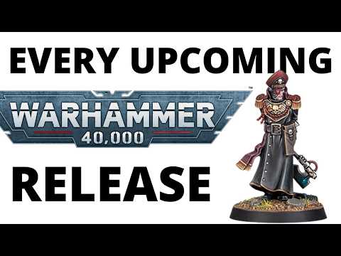 Every Upcoming Warhammer 40K Release - What's Coming Next for 40K?