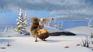 Scrat Finally gets to eat the nut