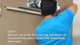 FAAC 950 BM Spring Operated Electric Door Opener with Slide Arm Installation Instructions
