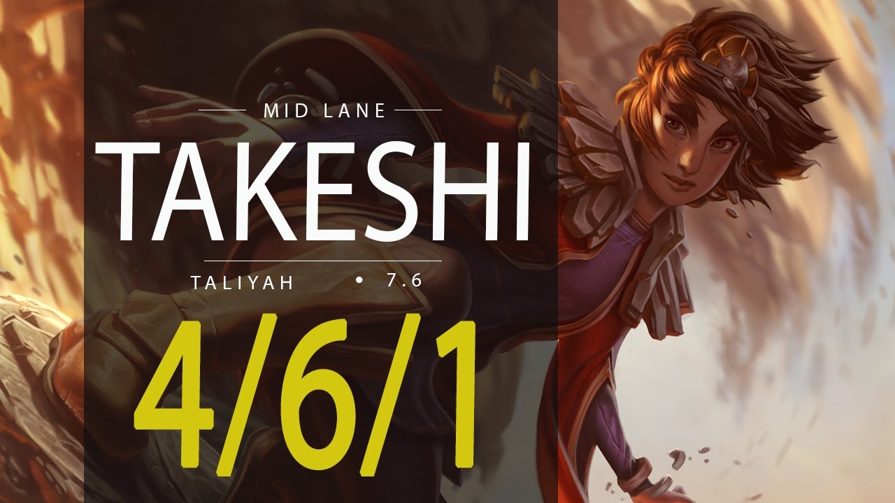 orianna dopa LOL ProTV - Takeshi - TALIYAH MID vs ORIANNA (29/03/2017)