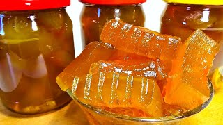 видео: Янтарное Варенье из Арбузных Корок на Зиму👍 Самые вкусные Цукаты! картинка: Янтарное Варенье из Арбузных Корок на Зиму👍 Самые вкусные Цукаты!
