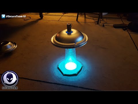 Epic DIY Alien Abduction UFO Lamp I'm Building - Part One! leakesville ms