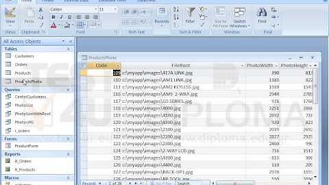 Print the entire ProductsPhoto table to the default printer.