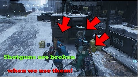 SHOTGUNS ARE BUSTED and we love it! Division 1.8.3 (Melting the server with the most broken build)