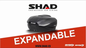Top case SH58X Expandable - Technical Video