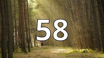58 Second Countdown Timer With Alarm Sound At the End (Simple Beep)