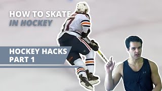 How to Skate in Hockey  Hockey Hacks System Day 1