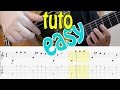 TUTO MELODIE FACILE - VERY EASY FINGERSTYLE GUITAR