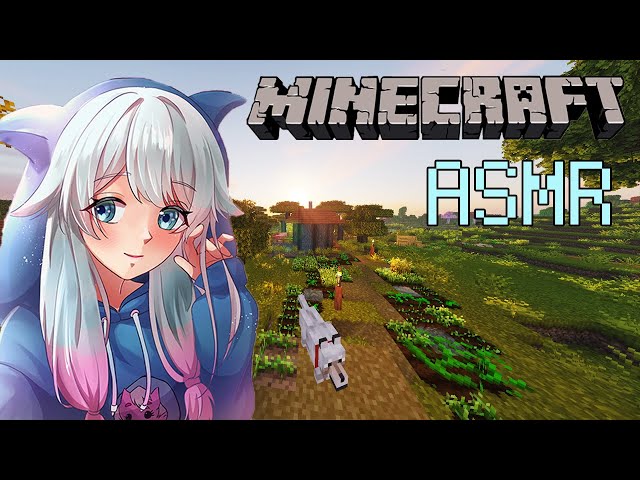 ASMR Gaming ❤️ Let's go on a date to explore! #minecraft #asmr class=