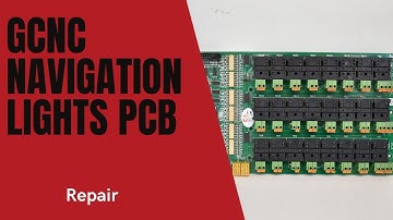 GCNC Nav Lights Panel Board (1) Repair