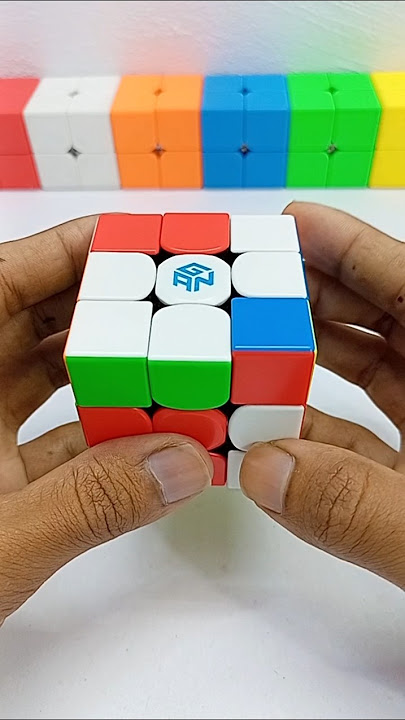 Cube Solve Magic Trick @FatinIsrakSeyam #shorts