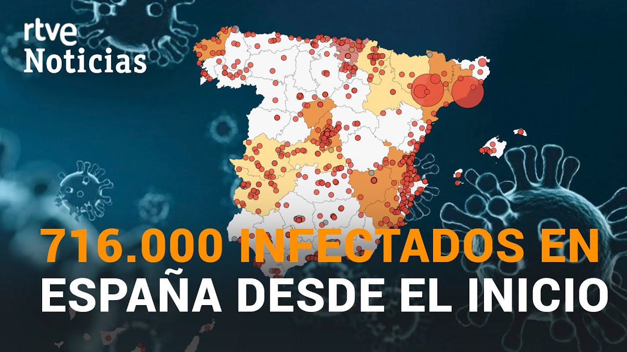 ESPAÑA REGISTRA 12.272 NUEVOS POSITIVOS en 24 HORAS | 25 de SEPTIEMBRE | RTVE