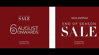 SANA SAFINAZ | Flat 50% & 30% Off | End of season Sale | Discount Scoop