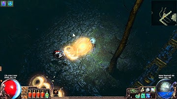 Path of Exile: Spectral Throw Dagger Cast on Crit Portal Fun Shadow Fellshrine