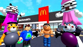 Roblox Piggy  Georgie HATES McDonalds + ASDF Memes! Animating Your Comments All Episodes Part 2!