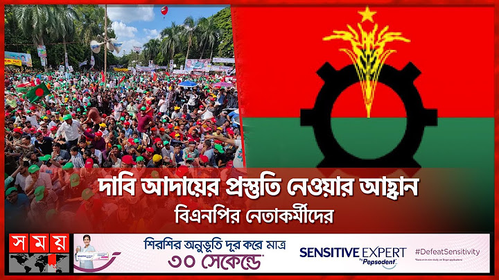 আন্দোলন দমাতে মামলা ও গ্রেফতারের পথে হাঁটছে সরকার: বিএনপি | BNP Gono Michil | Politics | Somoy TV