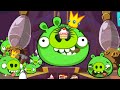 Bad piggies  feeding the giant king pig