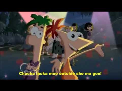 Phineas and Ferb-Zubada Lyrics(3D,HD)
