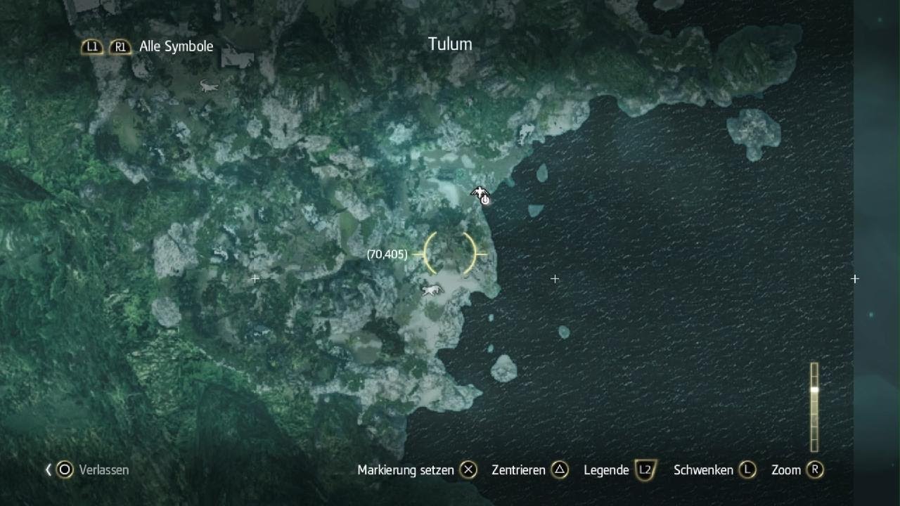 Assassin's Creed IV Black Flag treasure map 70405 - YouTube
