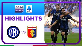 Inter Milan 4-0 Genoa | Serie A 21/22 Match Highlights