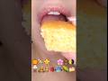 ASMR Satisfying Eating Sponge Cake #asmr #cake #satisfyinglips