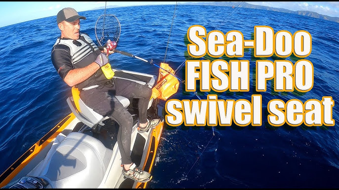 Latest Sea-Doo swivel chair fishing action on the new FISHPRO Trophy 